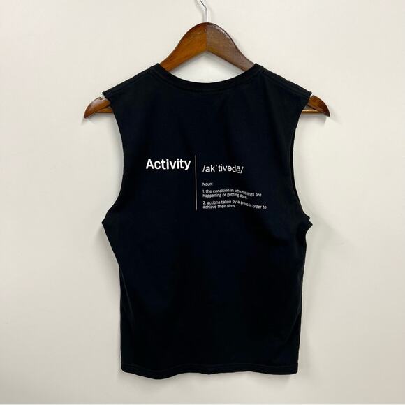 ZYIA Activewear Logo Cut Off Tank - Picture 5 of 5